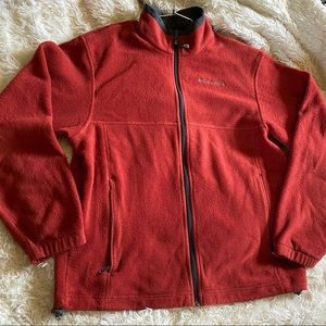 COLUMBIA Full Zip Fleece Jacket Men’s Sz M
